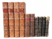 Ten nineteenth century books,