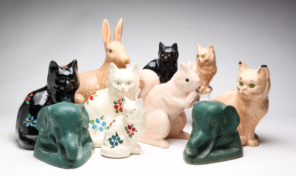 TEN OHIO BRUSH/BRUSH MCCOY ANIMALS.