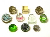 Ten paperweights: larger Perth