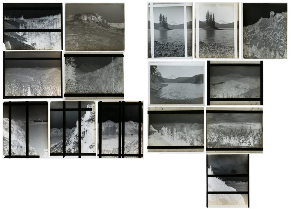 TEN PHOTOGRAPHIC GLASS NEGATIVES