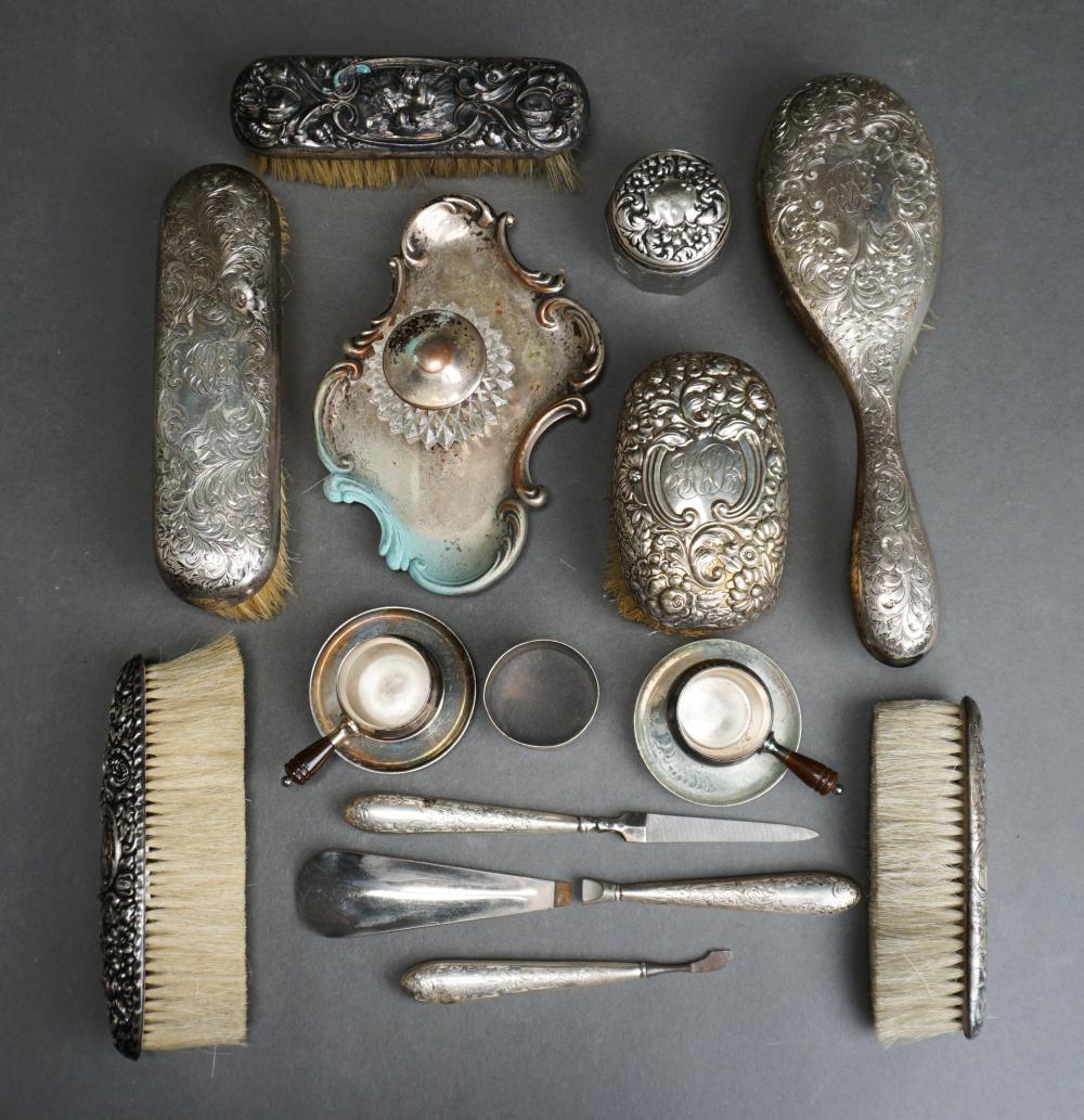 TEN-PIECE ASSEMBLED STERLING SILVER