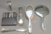 TEN PIECE BRITISH STERLING SIL