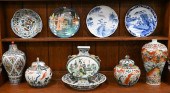 TEN PIECE CHINESE PORCELAIN GR