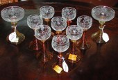 Ten-Piece Group of Stemware,