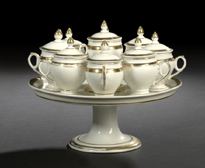 Ten-Piece Paris Porcelain