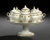 Ten-Piece Paris Porcelain Pot-