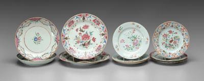 Ten pieces Chinese export