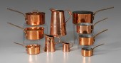 Ten Pieces Copper Cookware 20t