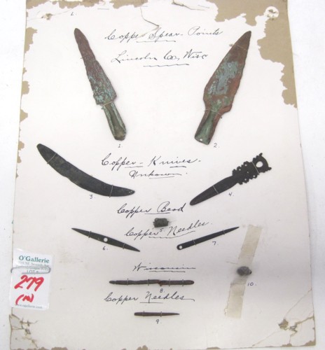 TEN PIECES NATIVE AMERICAN INDIAN