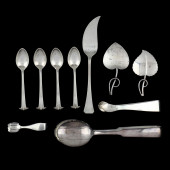 TEN PIECES OF AMERICAN STERLIN
