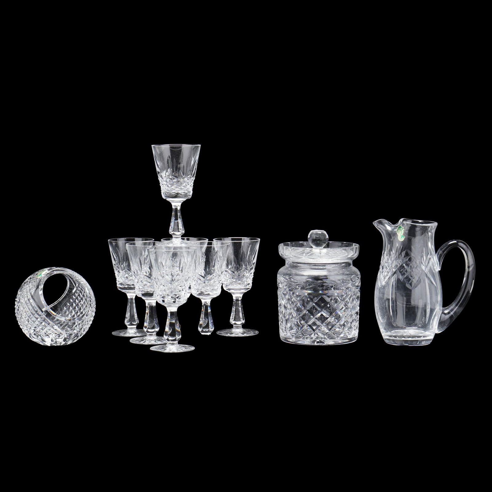 TEN PIECES OF ASSORTED WATERFORD