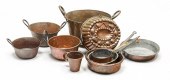 TEN PIECES OF COPPER. European