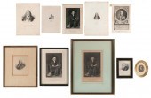 TEN PORTRAIT PRINTS OF BENJAMI