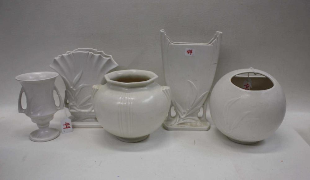 TEN ROSEVILLE ART POTTERY