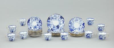 Ten Royal Crown Derby "Mikado"