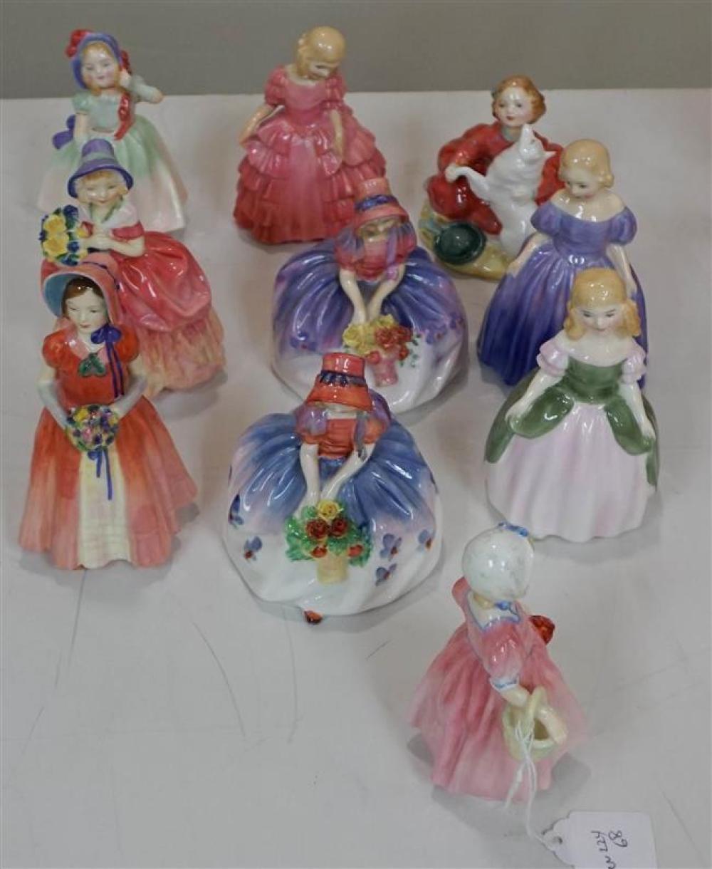TEN ROYAL DOULTON PORCELAIN