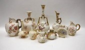 TEN ROYAL WORCESTER PORCELAIN