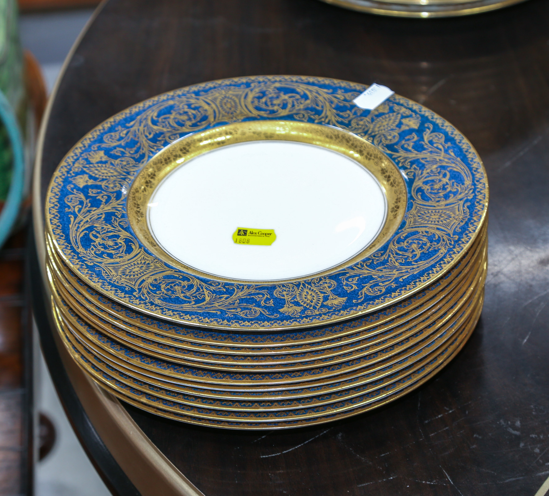 TEN ROYAL WORCESTER SERVICE