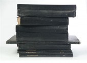TEN SETS OF BOUND NEWSPAPERS.