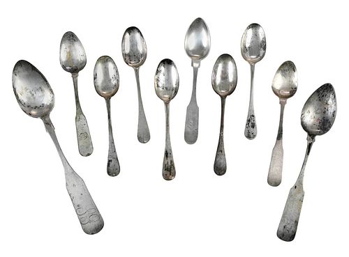 TEN SILVER SPOONS, ONE RALEIGH,