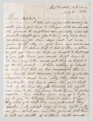 Ten slavery related manuscripts: