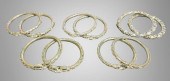 TEN SOUTHEAST ASIAN SILVER BAN