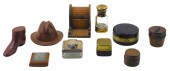 TEN TRAVELING AND DESK INKWELL