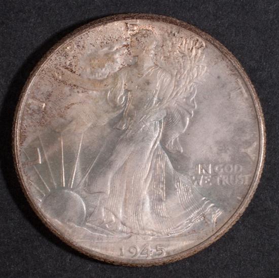Ten United States walking Liberty