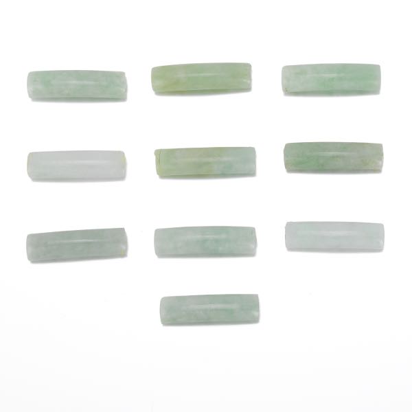 TEN UNMOUNTED 96.87 CT TOTAL CARVED