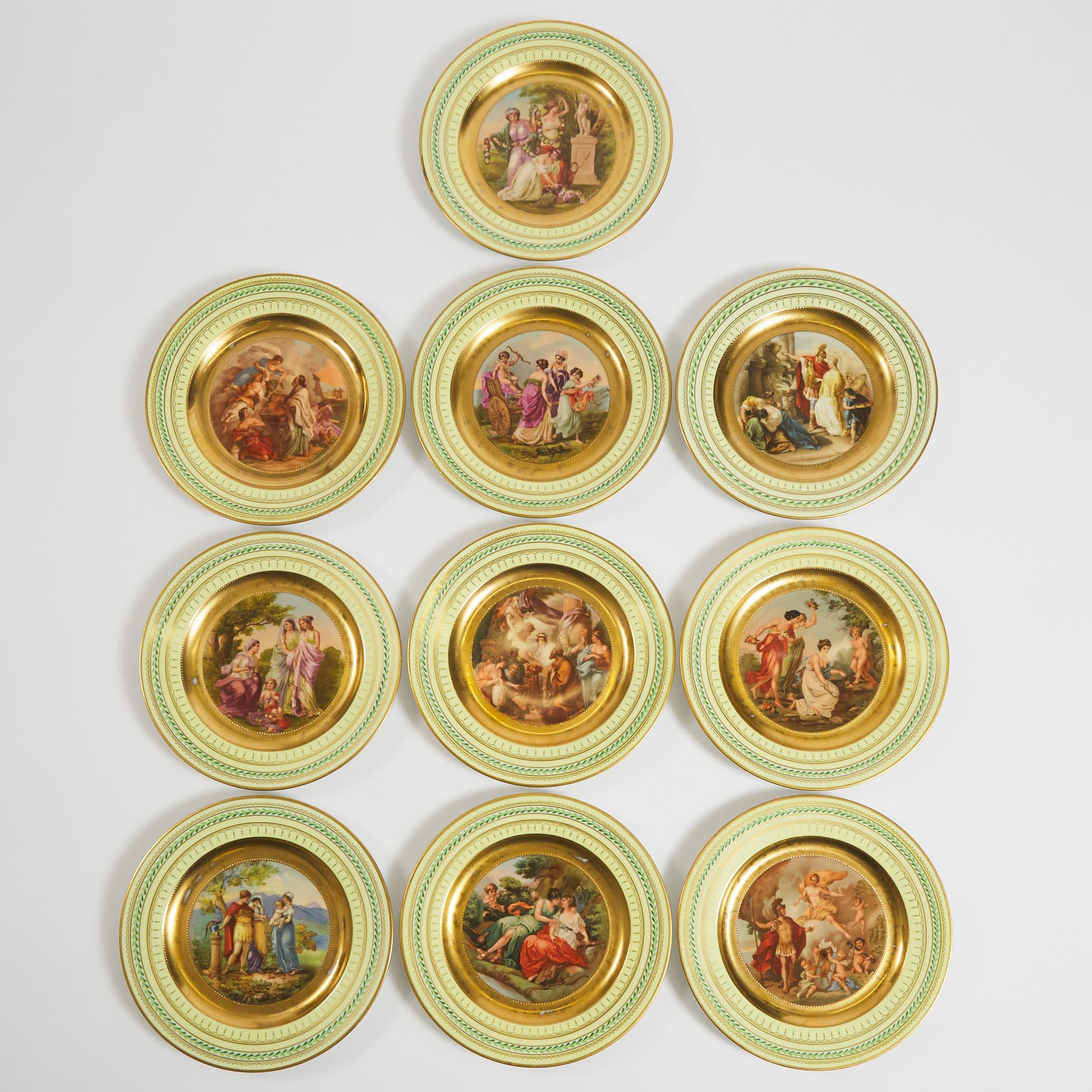 Ten 'Vienna' Mythological Service