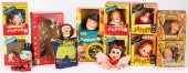 TEN VINTAGE PUPPETS IN ORIGINA