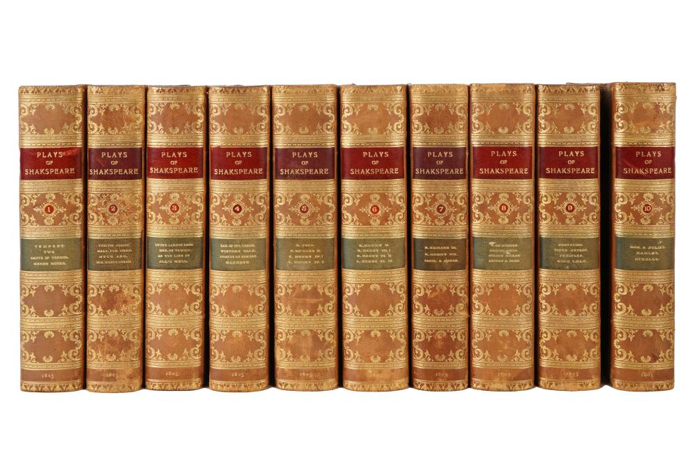 TEN VOLUMES: "PLAYS OF WILLIAM