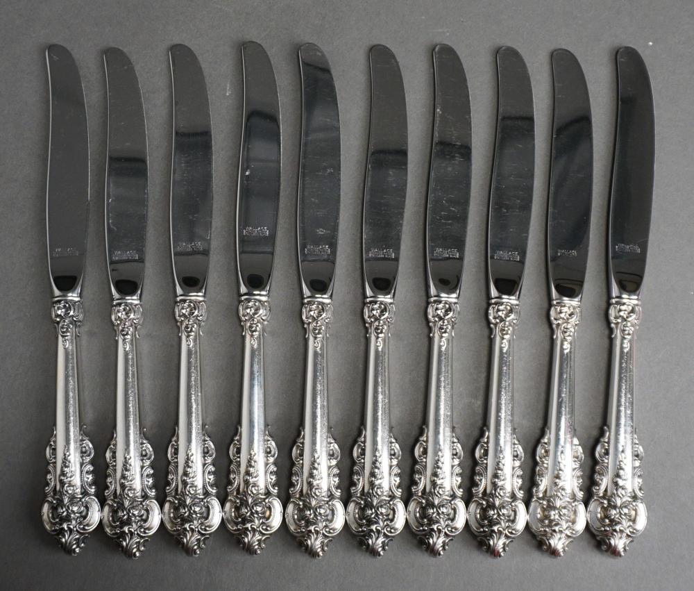TEN WALLACE STERLING SILVER