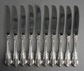 TEN WALLACE STERLING SILVER HA