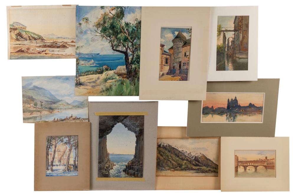 TEN WATERCOLOR LANDSCAPESTEN