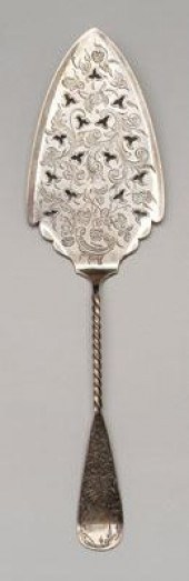 Tennessee coin silver pie serv