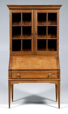 Tennessee desk and bookcase, walnut