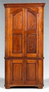 Tennessee walnut corner cupboa
