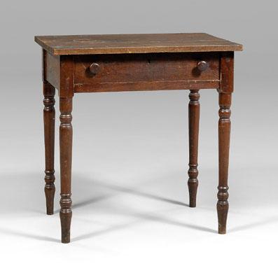 Tennessee walnut stand, walnut with