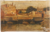TEODORO WOLF-FERRARI, OIL ON P