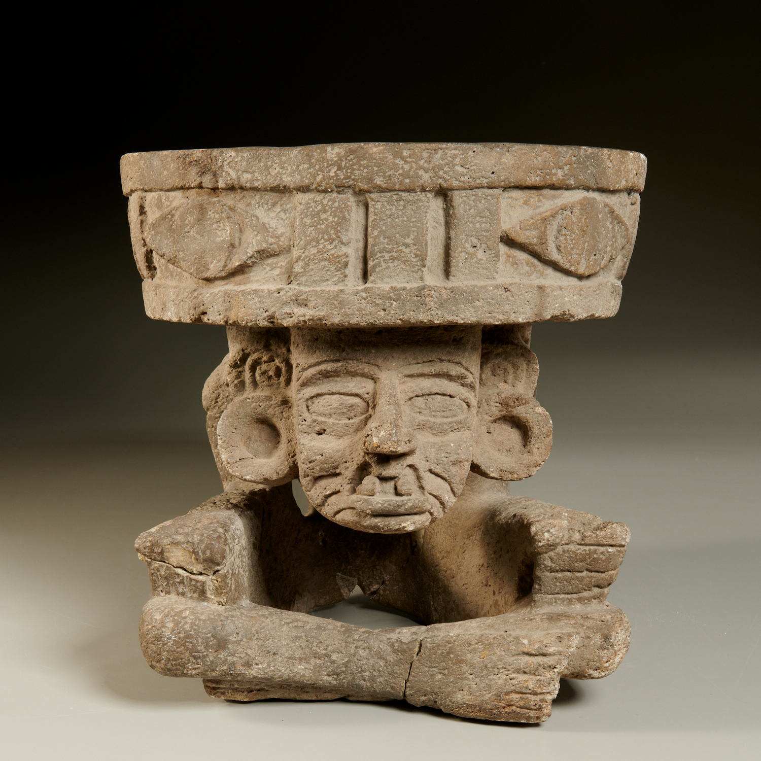 TEOTHIHUACAN OFFERTORY VESSEL, EX