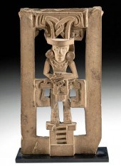 TEOTIHUACAN POTTERY FIGURAL LE