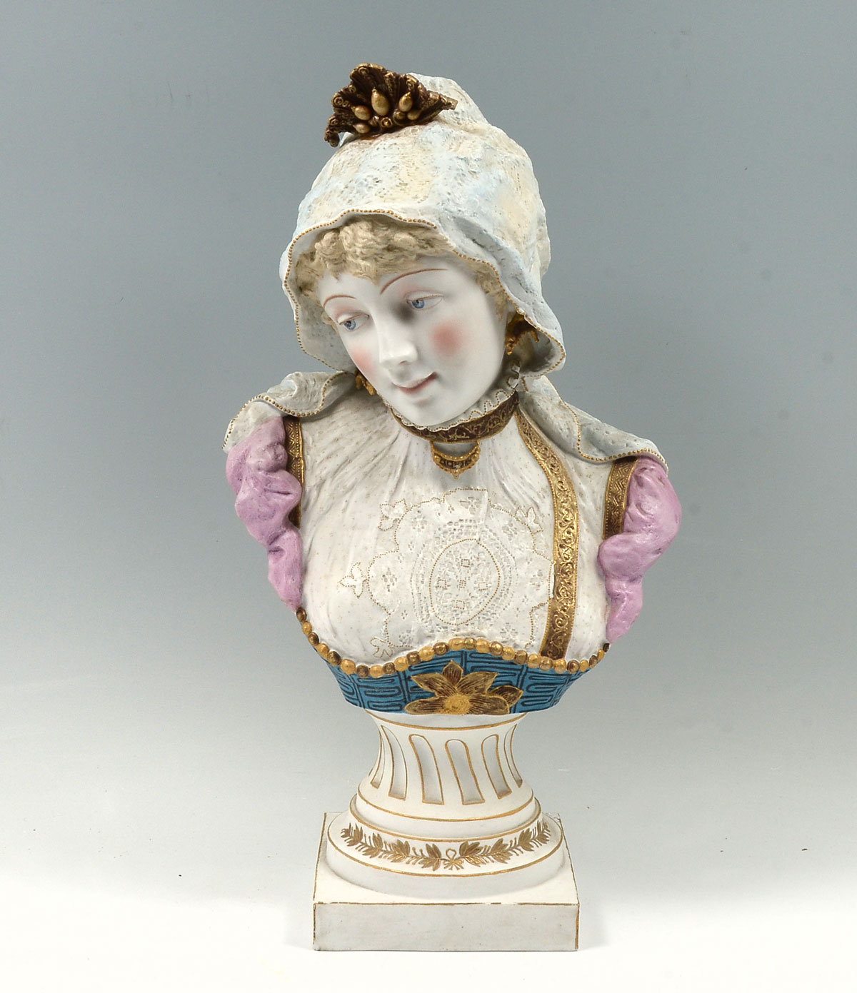 TEPLITZ AMPHORA STYLE BUST: Large