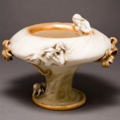 Teplitz Art Nouveau amphorawar