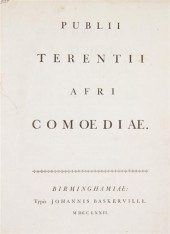 TERENCE Publii Terentii Afri C