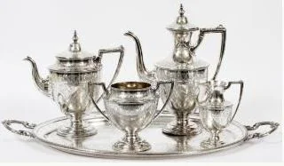 SHEFFIELD STERLING SILVER TEA-SET