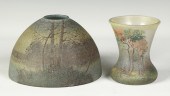 Teroma Glass VaseSgn. Handel 4