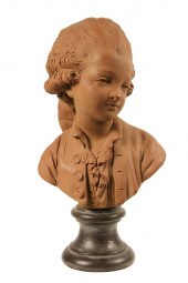 TERRA COTTA BUST - Terra Cotta