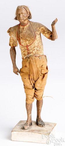 TERRA COTTA FIGURE OF A