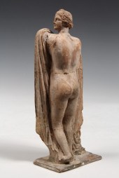 TERRA COTTA FIGURINE TANAGRA T